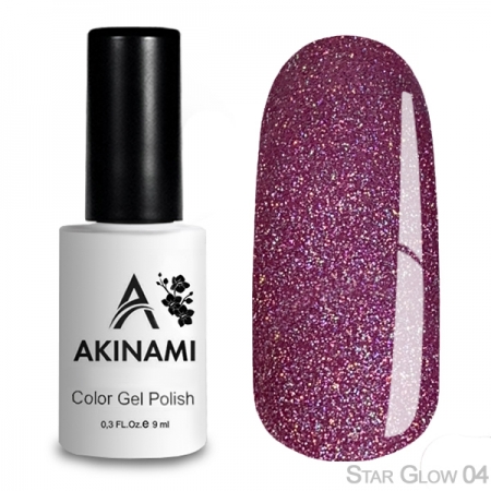  Akinami Color Gel Polish Star Glow - 04